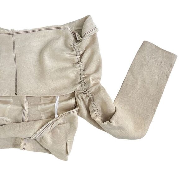 JACQUEMUS La Veste Camargue‎ in Light Beige - Picture 10 of 15